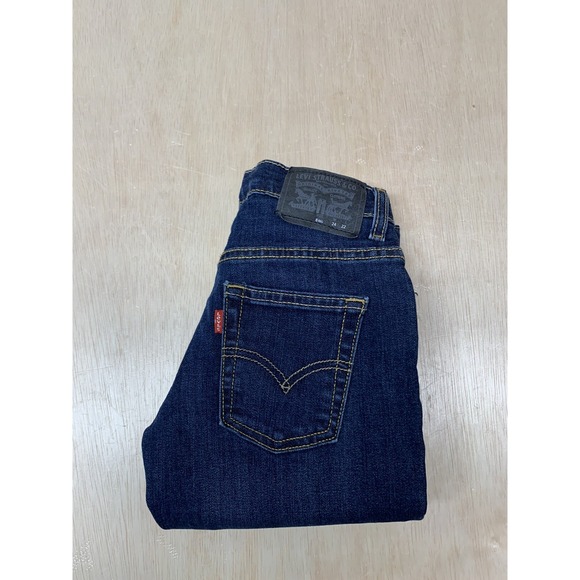 Levis 511 Boys Slim Jeans Size 8 Reg 24x23 Adjustable Waist Denim - Picture 1 of 9